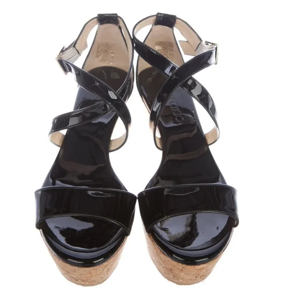 New jimmy choo Platform wedges sandals